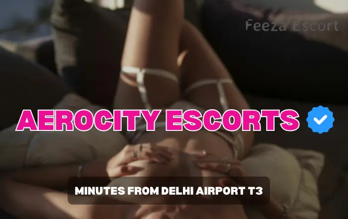 Elegant Aerocity escorts near Delhi Airport providing 5-star hotel companionship